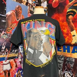 Vintage 90s MLK Martin Luther King Jr T Shirt FOTL Best Single Stitch Sz XL